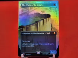 The Walls of Ba Sing Se FOIL Borderless 329 Avatar TLA Mythic NM - Image 1