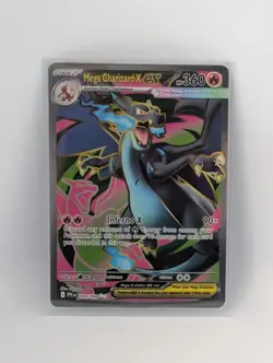 Mega Charizard X EX 109/094 - Ultra Rare - Phantasmal Flames - Pokemon TCG - Image 1