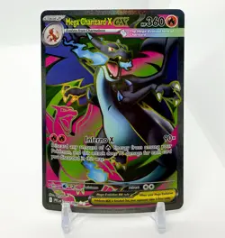 Pokemon TCG Phantasmal Flames Mega Charizard X EX Full Art Ultra Rare 109/094 - Image 1