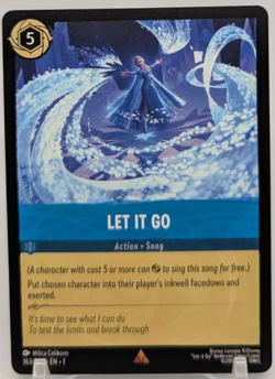 🔥Let It Go - Rare - Disney: Lorcana - 163/204 - The First Chapter🔥 - Image 1