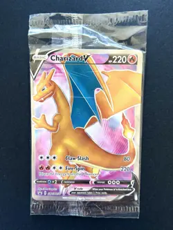 SEALED Charizard V SWSH050 SWSH: Sword & Shield Black Star Promo Cards Holo - Image 1