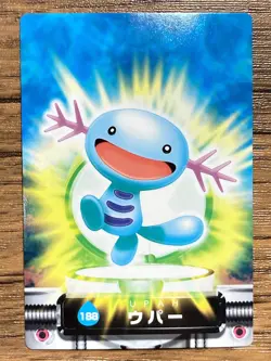 Wooper Pokemon Advanced Generation Zukan Nintendo Card Japan Pocket Monsters - Image 1