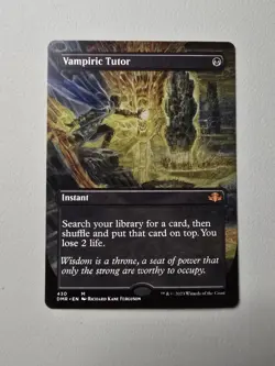 Vampiric Tutor (Borderless) Dominaria Remastered Regular Card #430 - Image 1