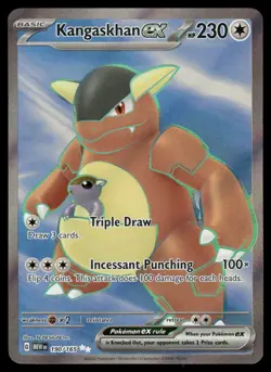 Pokemon Cards Kangaskhan ex 190/165 151 Ultra Rare NM *3 - Image 1