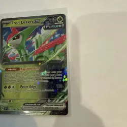 Pokemon SV Temporal Forces Iron Leaves EX Double Rare Card 025/162 Future - Image 4