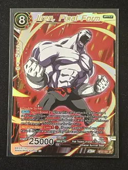 Dragon Ball Super Card Game Jiren Final Form SR Foil Card BT27-021 - Image 1