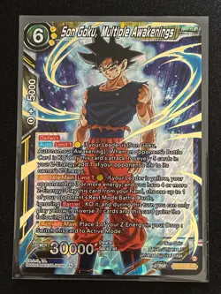 Dragon Ball Super Card Game Son Goku Multiple Awakenings SR Foil Card BT23-109 - Image 1