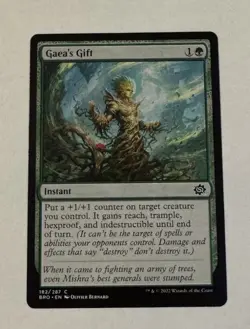 MTG Gaea's Gift - The Brothers’ War LP - Image 1