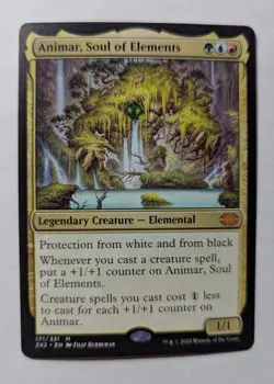 1x Animar Soul of Elements NM - MTG Double Masters Magic Gathering x1 - Image 1