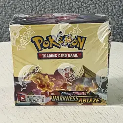 Pokemon Darkness Ablaze Booster Box Factory Sealed Sword & Shield 36 Packs New - Image 1