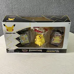 Pokemon Celebrations Premium Figure Collection Pikachu VMAX 25th Anniversary New 820650809408 - Image 1