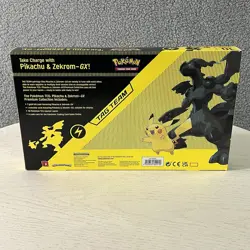 Pokemon Pikachu & Zekrom GX Tag Team Premium Collection Box New Sealed 820650809910 - Image 3