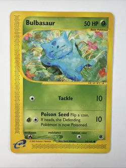 Bulbasaur 94/165 Expedition Base Set Pokemon TCG Regular Vintage WOTC 2002 - Image 1