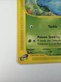 Bulbasaur 94/165 Expedition Base Set Pokemon TCG Regular Vintage WOTC 2002 - Image 3