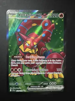 Volcanion ex Pokemon Journey Together 171/159 Full Art Ultra Rare NM - Image 1