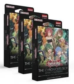 YuGiOh! The Chronicles Deck: Spirit Charmers (All-Foil Edition) X3 - Image 1