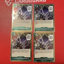 OP12-037 Demon Aura Nine Sword Style Asura Blades Drawn Dead Man's Game (R) x4 - Image 2