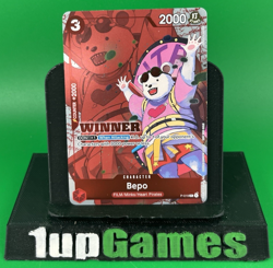 Bepo (Winner Pack Vol. 7) P-019 One Piece Promotion Cards Foil - Image 1