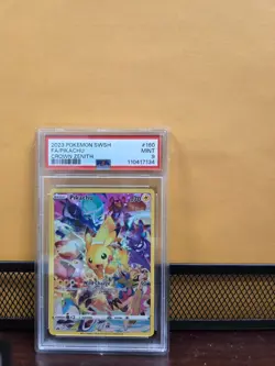 2023 Pokemon Sword & Shield SWSH Full Art Pikachu Crown Zenith #160 PSA 9 Mint - Image 1