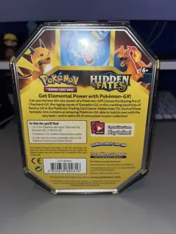 Pokemon TCG Hidden Fates Gyarados GX Tin NEW & Factory Sealed 4x Booster Packs - Image 3