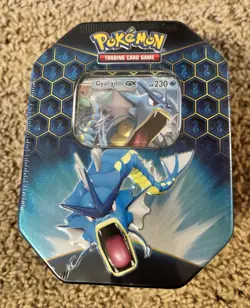 Pokemon TCG Hidden Fates Gyarados GX Tin - Factory Sealed Lot of 2 820650804816 - Image 2