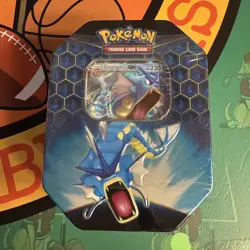Pokemon TCG Hidden Fates Gyarados GX Tin - Factory Sealed 820650804816 - Image 1