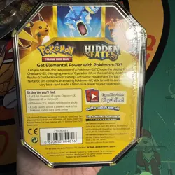 Pokemon TCG Hidden Fates Gyarados GX Tin - Factory Sealed 820650804816 - Image 2