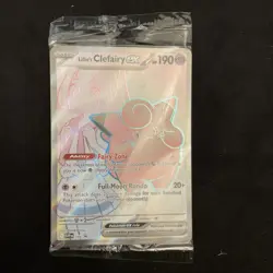 Pokemon TCG Journey Together Lillie's Clefairy EX SVP 195 Promo (bundle) SEALED - Image 1