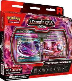 Pokemon TCG Team Rocket's Mewtwo ex League Battle Deck Sealed New - Image 1