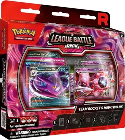 IN HAND SEALED BOX Team Rocket's Mewtwo Ex League Battle Deck Pokemon TCG - Image 1