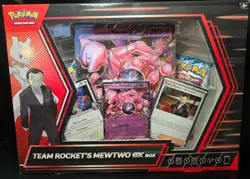 Pokemon TCG Team Rocket's Mewtwo ex Box| Sealed, In Hand - Image 1