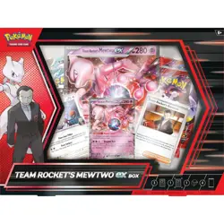 Pokemon TCG Team Rocket's Mewtwo ex Box| Sealed, In Hand - Image 2