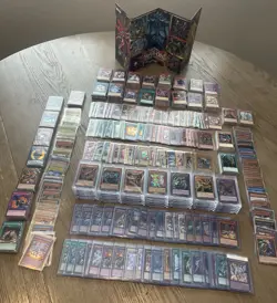 Huge Yugioh TCG Card Lot - 300+ Holos, Tons Of 1st Edition Cards, Extras, MINT! - Image 1