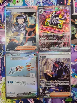 Near Mint Pokemon Card TCG Lot Of 4 Obsidian Flames Scarlet & Violet SIR No Dupe - Image 1