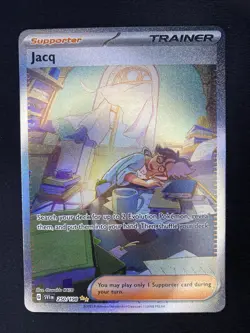 Pokemon - Jacq - 250/198 - Special Rare - Scarlet Violet Base Set Full Art 2023 - Image 1