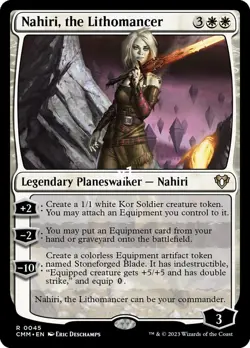 MTG Commander Masters CMM Nahiri, the Lithomancer MINT - Image 1