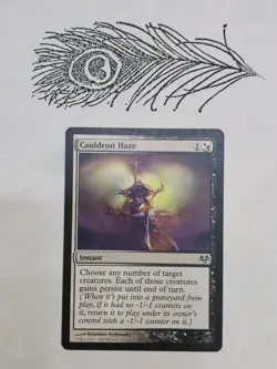 Cauldron Haze 84 Eventide Regular Non Foil Mtg Magic The Gathering - Image 1