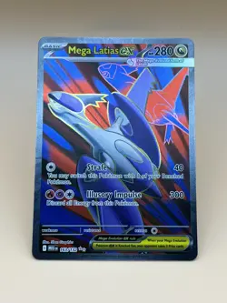 Pokemon TCG ~ Mega Latias ex ~ 163/132 Mega Evolution Full Art : M/NM - Image 1