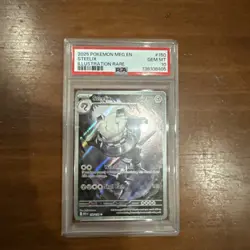 2025 POKEMON MEG EN-MEGA EVOLUTION ILLUSTRATION RARE #150 STEELIX PSA 10 - Image 1