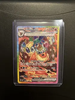 Pokemon Flareon ex 146/131 Prismatic Evolutions Special Illustration Rare NM/M! - Image 1