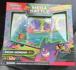 Pokemon TCG Mega Battle Deck Mega Gengar EX Sealed Box Rare Discontinued - Image 1