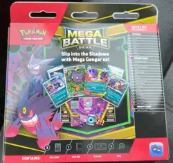 Pokemon TCG Mega Battle Deck Mega Gengar EX Sealed Box Rare Discontinued - Image 2
