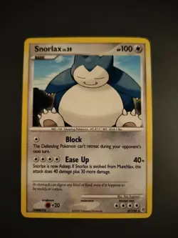 Snorlax 37/130 Diamond and Pearl Regular Pokemon TCG - Image 1