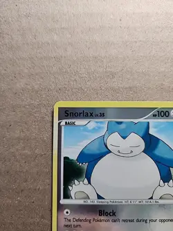 Snorlax 37/130 - Reverse Holo - Diamond and Pearl Base Set Pokemon TCG - NM - Image 3