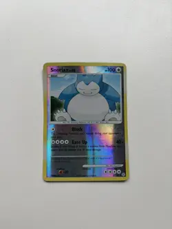 Pokemon Card TCG Diamond Pearl Snorlax 37/130 Holographic - Image 2