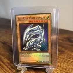 Yugioh Blue-Eyes White Dragon MAGO-EN001 1st Gold MINT/NM - Ships in top loader! - Image 1