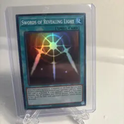 Yu-Gi-Oh! Swords Of Revealing Light LOB-EN101 SR Mint - Ships in top loader - Image 1