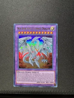 YUGIOH NEO BLUE-EYES ULTIMATE DRAGON ULTRA RARE MVP1-EN001 - Image 4