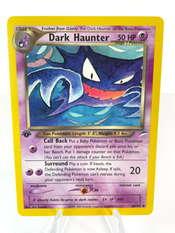 1st Edition Dark Haunter 36/105 - Neo Destiny - Uncommon - Pokemon - NM - Image 1