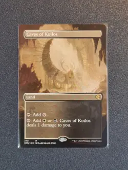 MTG Caves of Koilos - Borderless - DMU- Near Mint+ Condition - Image 1
